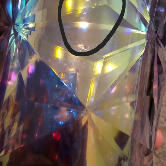 2023 STARBUCKS HOLIDAY PRISM DICHROIC IRIDESCENT TUMBLER - Picture 6 of 9